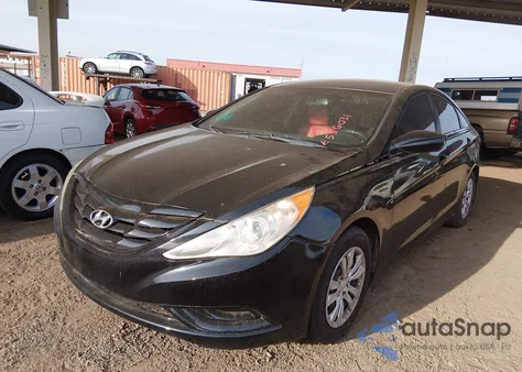 2013 Hyundai Sonata Gls из США, поврежденный, VIN 5NPEB4AC4DH556031